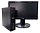 Kit Frente De Caixa Mini Pc Oki 4gb Ddr3 Ssd 120gb + Monitor - Imagem 1