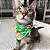 Bandana Triangular Para Cães e Gatos Acessório Decoração 100% Poliéster Desenhos Animal Flower - Imagem 20