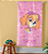 Toalha de banho Rosa - Patrulha Canina Skye - Döhler - Imagem 2