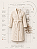 Roupão Feminino Jacquard Adele Microfibra Buettner - MARFIM - M - Imagem 1