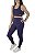 Conjunto: Calça com Bolso + Top Nadador (Poliamida) - Imagem 7