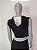 Cropped Regata (Moletinho) c/ escrita-off white - Imagem 2