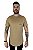 Camiseta Long (meia malha) - Camel - Imagem 1