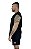 Conjunto de Regata + Shorts Masculino (Suedine) - Preto - Imagem 2