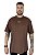 Camiseta Oversize (Suedine) - Marrom - Imagem 1