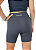 Shorts médio bolso lateral (Poliamida) - Chumbo - Imagem 2