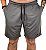 Bermuda Masculina (Moletinho)-Chumbo - Imagem 1