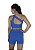 Conjunto Top e Shorts (Poliamida) - Azul - Imagem 3