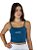 Top Cropped (Poliamida) - Azul - Imagem 1