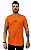 Camiseta TSHIRT (meia malha) - Laranja c/ escrita "preta"-XG - Imagem 1