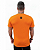 Camiseta TSHIRT (meia malha) - Laranja c/ escrita "preta"-XG - Imagem 2