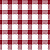 Tecido Tricoline Xadrez Vermelho e Branco 100% Algodão - Imagem 1