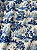 Tecido Tricoline Estampa Digital Toile de Jour em Azul 100% Algodão - Imagem 1
