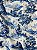 Tecido Tricoline Estampa Digital Toile de Jour em Azul 100% Algodão - Imagem 2