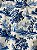 Tecido Tricoline Estampa Digital Toile de Jour em Azul 100% Algodão - Imagem 5