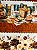 Tricoline Digital com 10 Faixas de Estampas de Tortas e Bolos de Chocolate 100% Alg. - Imagem 7