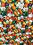 Tecido Tricoline Digital Estampa de Legumes Coloridos 100% Algodão - Imagem 5