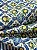 Tecido Tricoline Estampa de Azulejos Decorados com Limão Siciliano 100% Algodão - Imagem 4