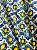 Tecido Tricoline Estampa de Azulejos Decorados com Limão Siciliano 100% Algodão - Imagem 3