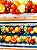 Tecido Tricoline Digital com 10 Faixas de Frutas Diversas 100% Algodão - Imagem 5
