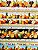 Tecido Tricoline Digital com 10 Faixas de Frutas Diversas 100% Algodão - Imagem 3