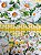 Tecido Tricoline Digital com 10 Faixas de Margaridas Brancas 100% Algodão - Imagem 2