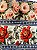 Tecido Tricoline Digital com 10 Faixas de Flores Diversas 100% Algodão - Imagem 2