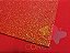 Folha de EVA 40x60cm - Glitter Neon Vermelho - 5 unidades - Imagem 1