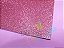 Folha de EVA 40x60cm - Glitter Rosa Claro - 5 unidades - Imagem 1