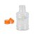 Mini Galãozinho de Água 50 ML -Tampa Laranja - Kit c/ 10 unidades - Imagem 1