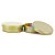 Latinhas de Plástico Mint to Be 5,5x1,5 cm Dourada - Kit com 100 unidades - Imagem 1