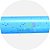 Canudo Azul Glitter - 50 unidades - Imagem 2