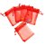 Saquinho de Organza 7x9 cm Vermelho - 50 unidades - Imagem 1
