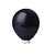 Balão/Bexiga Lisa Preta Nº 9 - 50 unidades - Imagem 1