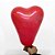 Balão/Bexiga Vermelho Paixão Formato Coração Nº 11 - 12 unidades - Imagem 1