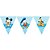 10 Bandeirolas Triangular Mickey Baby - Imagem 3