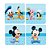 20 Adesivos Mickey Baby para Lembrancinha Quadrado 4,7cm - Imagem 3