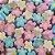Marshmallow Fini Flor Colorido 250g - Imagem 2