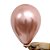 Balão / Bexiga Metalizado Alumínio Rose Gold N°09 - 25 Unidades - Imagem 1