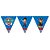 10 Bandeirolas Triangular Patrulha Canina Azul - Imagem 3