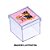 30 Adesivos Patrulha Canina Rosa para Lembrancinha Quadrado 3,7cm - Imagem 2