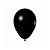 Balão Bexiga Lisa Preto 6,5" 15cm - 20 Unidades - Imagem 1