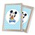 5 Bloquinhos de Papel 25 Folhas Mickey Baby 10,5x7,5cm - Imagem 1