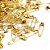 Mini Alfinete 000 Prata ou Dourado 18mm - 100 unidades - Imagem 3