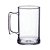 Caneca Acrílica Chopp Transparente 450ml - 1 Unidade - Imagem 1