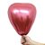 Balão Bexiga Coração Alumínio Vermelho N°11 28cm - 6 Unidades - Imagem 1