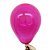 Balão Bexiga Translúcido Cristal Rosa Turmalina Nº 9 23cm - 30 Unidades - Imagem 1