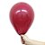 Balão Bexiga Liso Marsala Nº 9 23cm - 50 Unidades - Imagem 1
