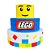 Bolo Fake Decorativo Lego - Imagem 1