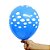 Balão Bexiga Festa Nuvens Azul Celeste Nº 11 28cm - 25 Unidades - Imagem 1